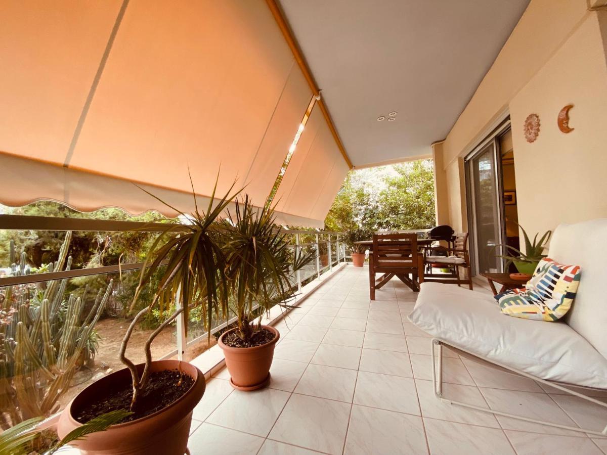 Athens Riviera Garden Views Apartment #Unoblu Exteriér fotografie